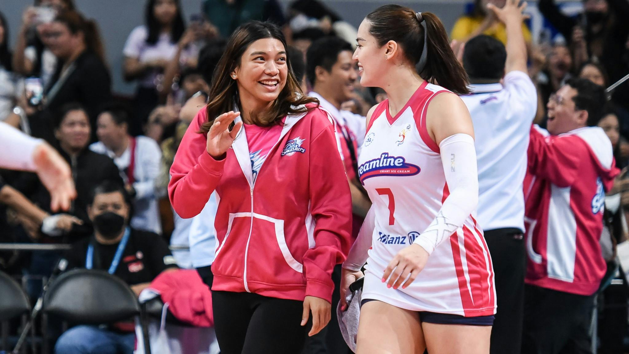 Assistant coach Ly? Creamline